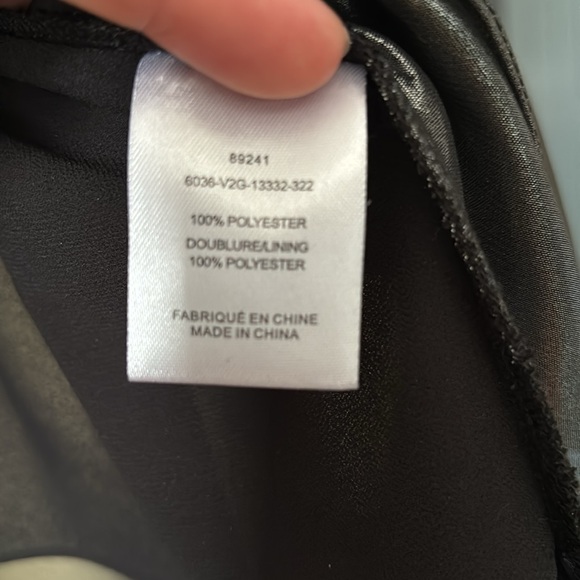 Melanie Lyne 🩶Metallic Pewter coloured cowl neck Cami size 16 🪩NWT - Picture 7 of 9